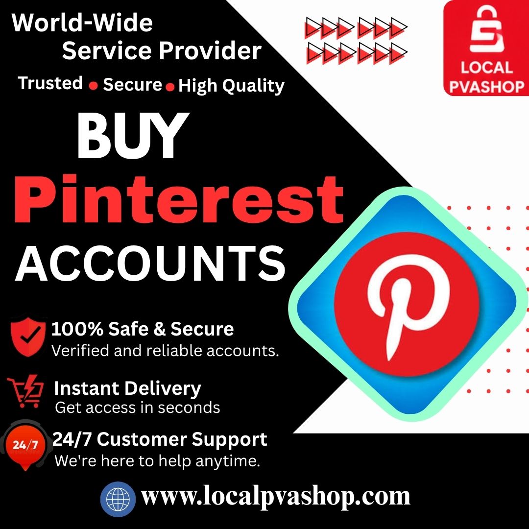 Buy Pinterest Accounts - 100% Free & Verified Bulk Accounts